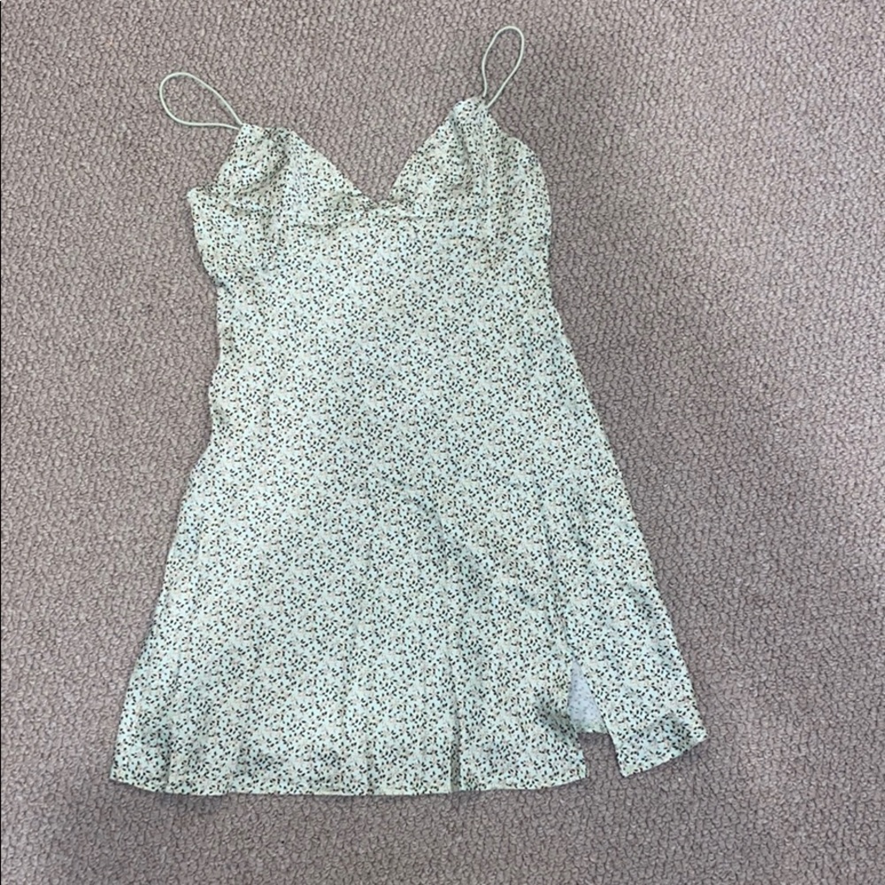 PRINCESS POLLY Stargazing Mini Dress Green